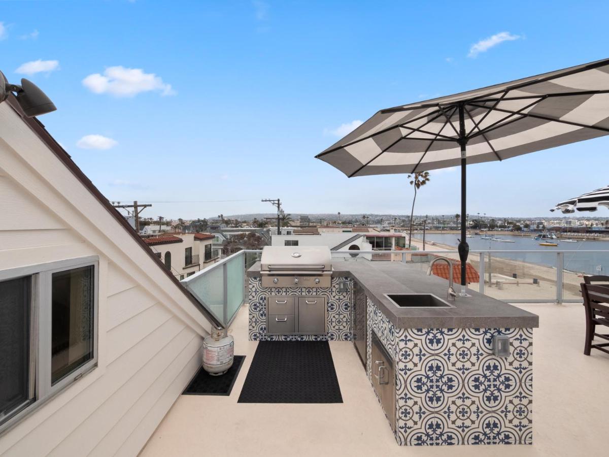 Stunning Bayfront Condo With Gorgeous Views, Garage, Massive Roof Deck & Ac - Dogs Welcome! 圣地亚哥 外观 照片