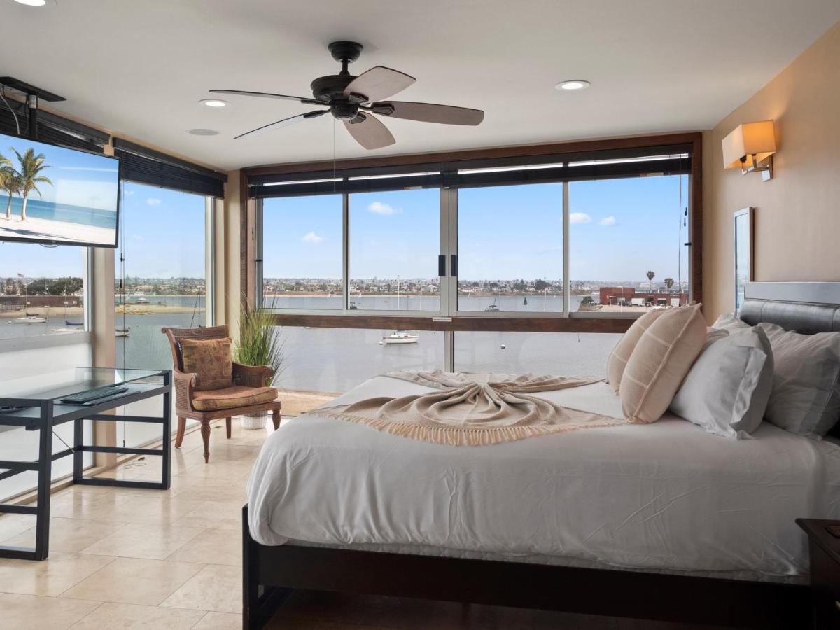 Stunning Bayfront Condo With Gorgeous Views, Garage, Massive Roof Deck & Ac - Dogs Welcome! 圣地亚哥 外观 照片