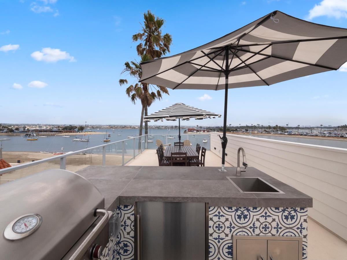 Stunning Bayfront Condo With Gorgeous Views, Garage, Massive Roof Deck & Ac - Dogs Welcome! 圣地亚哥 外观 照片